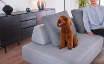 リバティ2&nbsp;ソファ&nbsp;160cm&nbsp;3人掛け&nbsp;ライトグレー【モーブル】【大川家具】