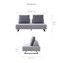 リバティ2&nbsp;ソファ&nbsp;160cm&nbsp;3人掛け&nbsp;ライトグレー【モーブル】【大川家具】