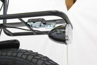 ヱビス自転車 ミニベロカーゴ電動アシスト自転車 GRC-515L-Cib シマノ製外装7段変速【マットブラック 】