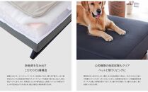 【本体取替カバー(同色)セット】&nbsp;リバティ2&nbsp;スツール&nbsp;65cm&nbsp;ダークグレー【モーブル】【大川家具】