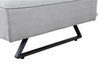 【本体取替カバー(同色)セット】&nbsp;リバティ2&nbsp;スツール&nbsp;65cm&nbsp;ライトグレー【モーブル】【大川家具】