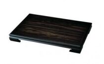 紀州漆器&nbsp;尺六&nbsp;木製花台&nbsp;黒檀調&nbsp;［YS14］