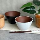 食洗機 電子レンジ 対応 お椀 ブラック ホワイト 2個セット 箸付き 2膳 4点セット モノクロマルチボウル［YS150］