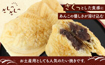 クロワッサンたいやき（あずき・カスタード）【お菓子 スイーツ 和菓子 １０枚 ギフト たい焼き おすすめ お中元 お歳暮 父の日 母の日 ギフト用 大阪府 門真市 】