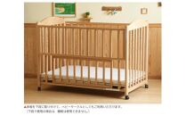 ベビーベッド「エリーゼ NA」＋スターレットゴールドベビー布団8点セット