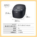タイガー魔法瓶&nbsp;圧力IHジャー&nbsp;炊飯器&nbsp;JPV-C100KG&nbsp;5.5合炊き【家電&nbsp;電化製品&nbsp;炊飯器&nbsp;炊きたて&nbsp;炊飯ジャー&nbsp;粒立ち&nbsp;土鍋&nbsp;ふっくら&nbsp;ごはん&nbsp;おいしい&nbsp;大阪府門真市&nbsp;キッチン家電&nbsp;生活家電&nbsp;新生活&nbsp;新生活応援&nbsp;】