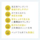 三つ折りマットレス Qube シングル 95×195×15