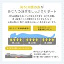 三つ折りマットレス Qube シングル 95×195×15