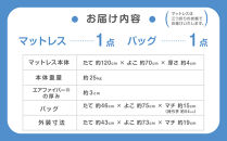 マットレス（バッグ付）〈airweave × familiar〉