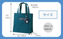 トートバッグS（青系ファミリアチェック）【2026年3月下旬以降順次お届け予定】