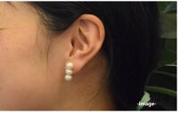 淡水真珠ピアス