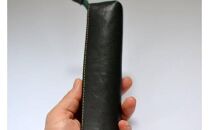 スリムペンケース2個セット（ペン3本収納・色お任せ）【革レザーペンケースふでばこ筆箱収納アソート大阪府門真市】