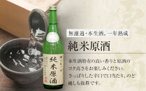 ＜無濾過本生酒＞山田錦純米吟醸原酒、純米原酒720ml2本セット