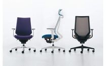 Mdh5_コクヨチェアー　デュオラ2(グラスグリーン・本体黒)／可動肘・ヘッドレスト／フローリング用（Vキャスター）　／在宅ワーク・テレワークにお勧めの椅子