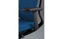 Mdt1_コクヨチェアー　デュオラ2(ブラック・本体黒)／固定肘・ハイバック／カーペット用（Wキャスター）／在宅ワーク・テレワークにお勧めの椅子