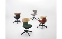 Mla2_コクヨチェアー　イングライフ(ミディアムグレージュ)／背クッション・肘無し・フローリング用（Vキャスター）　／在宅ワーク・テレワークにお勧めの椅子