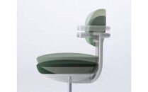 Mpb5_コクヨチェアー　パロ(オリーブイエロー・ベージュ）フローリング用（Vキャスター）　／在宅ワーク・テレワークにお勧めの椅子