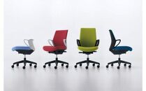 Mpb2_コクヨチェアー　ピコラ(ソフトグレー・本体黒)／ハイバックタイプ／カーペット用（Wキャスター）　／在宅ワーク・テレワークにお勧めの椅子