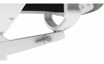 Mfa3_コクヨチェアー　ファブレ革張り(ディープグレージュ)／ストライプタイプ／カーペット用（Wキャスター）　／在宅ワーク・テレワークにお勧めの椅子