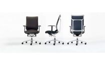 Mal3_コクヨチェアー　アガタ(ホワイトベージュ)／本革・カーペット用（Wキャスター）　／在宅ワーク・テレワークにお勧めの椅子