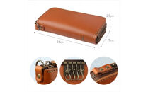 【色/コニャック】&nbsp;ラウンドファスナーキーケース&nbsp;本革&nbsp;レザー&nbsp;【革&nbsp;レザー&nbsp;大阪府&nbsp;門真市&nbsp;】