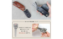 【色/チョコ】&nbsp;コロン・キーケース&nbsp;本革&nbsp;レザー&nbsp;【革&nbsp;レザー&nbsp;大阪府&nbsp;門真市&nbsp;】