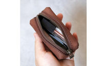 【色/ブラウン】&nbsp;tren(トレン)&nbsp;ミニポーチ&nbsp;本革&nbsp;レザー【&nbsp;TowaRe:［トワリ］&nbsp;本革&nbsp;レザー&nbsp;お中元&nbsp;お歳暮&nbsp;大阪府&nbsp;門真市&nbsp;】