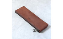 【色/ブラウン】&nbsp;balle(バレ)&nbsp;ペンケース&nbsp;本革&nbsp;レザー【&nbsp;TowaRe:［トワリ］&nbsp;本革&nbsp;レザー&nbsp;お中元&nbsp;お歳暮&nbsp;大阪府&nbsp;門真市&nbsp;】