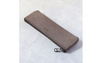 【色/グレー】&nbsp;balle(バレ)&nbsp;ペンケース&nbsp;本革&nbsp;レザー【&nbsp;TowaRe:［トワリ］&nbsp;本革&nbsp;レザー&nbsp;お中元&nbsp;お歳暮&nbsp;大阪府&nbsp;門真市&nbsp;】