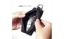 【色/ブラック】 fina(フィナ) キーケース 本革 レザー【 TowaRe:［トワリ］ 本革 レザー お中元 お歳暮 大阪府 門真市 】