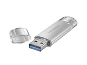 I-O DATA 【U3C-STD128G/S】USB-A&USB-C 搭載USBメモリー(USB 3.2 Gen 1) 128GB