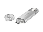 I-O DATA 【U3C-STD128G/S】USB-A&USB-C 搭載USBメモリー(USB 3.2 Gen 1) 128GB
