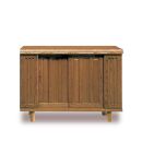 大川家具　シューズボックス　光林1400L　幅140cm&nbsp;&nbsp;靴箱&nbsp;収納