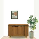 大川家具　シューズボックス　光林1500L　幅150cm&nbsp;&nbsp;靴箱&nbsp;収納