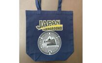 阪神甲子園球場 マンホールトートバッグ ネイビー