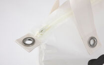 ファスナートートM(ホワイト)