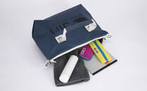 ファスナートートM(ネイビー)