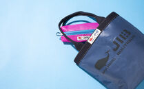 バケツトートS(ネイビー)とペンケースM(お楽しみカラー)セット