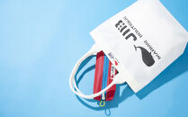 バケツトートS(ホワイト)とペンケースM(お楽しみカラー)セット