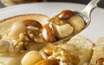 355.ナッツの蜂蜜漬け12個セット｜蜂蜜 はちみつ 蜂蜜漬け ナッツ 甘い ヘルシー  朝食 ヨーグルト クラッカー くるみ アーモンド カシューナッツ マカデミアナッツ 鳥取県 北栄町 おすすめ 人気