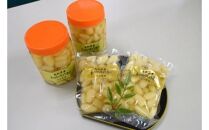 蜂蜜入りラッキョウ漬け　（ビン入り：400g×2本　袋入り：180g×2袋）　※2026年10月中旬～12月下旬頃に順次発送予定【らっきょう&nbsp;らっきょ&nbsp;ご飯&nbsp;カレー&nbsp;セット商品&nbsp;鳥取県産&nbsp;北栄町&nbsp;おすすめ&nbsp;人気&nbsp;新鮮&nbsp;パリ&nbsp;パリッ】