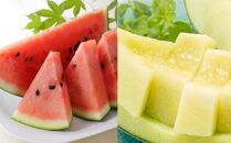 252.【先行予約】【品種はおまかせ】スイカ(5～6kg×1玉)＋メロン(1～1.5kg前後×1玉)セット鳥取県産&nbsp;※6月上旬～7月下旬頃に順次発送予定（こちらの返礼品は、大栄西瓜ではありません）【西瓜&nbsp;スイカ&nbsp;メロン&nbsp;セット商品&nbsp;&nbsp;果物&nbsp;フルーツ&nbsp;くだもの&nbsp;鳥取県&nbsp;北栄町&nbsp;おすすめ&nbsp;人気&nbsp;送料無料】