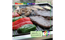 鋳物製 BBQプレート（Lサイズ） 枠板4枚セット ひこにゃんタイプ 石鋳テクノ