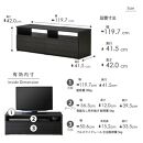 テレビボード&nbsp;&nbsp;【リノア&nbsp;120】&nbsp;ヒッコリーホワイト