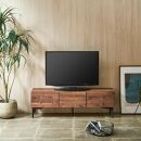 テレビボード&nbsp;【フィスバ&nbsp;120&nbsp;ローボード】&nbsp;ブラウン