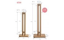 「木製 ウォータースタンド【ハイタイプ】ＮＡ＋給水器セット」