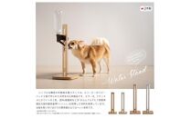 ペット用「木製ウォータースタンドＮＡ＋給水器セット」