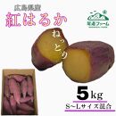 生芋(紅はるか) 5kg（サイズS～L混合）