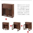 【ブラウン】折りたたみ式ペットケージ&nbsp;幅90&nbsp;『すむぺっと』