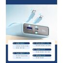 モバイルバッテリー＜ブルー＞20000mAh&nbsp;大容量&nbsp;2本ケーブル内蔵&nbsp;防災電源&nbsp;USB-A出力&nbsp;Type-C出力ケーブル&nbsp;Type-C入力&nbsp;iPhone入力&nbsp;iPhone出力ケーブル&nbsp;3台同時充電&nbsp;5A&nbsp;急速充電&nbsp;PD&nbsp;22.5W&nbsp;QC&nbsp;3.0&nbsp;パワーバンク&nbsp;多機種対応&nbsp;LCD&nbsp;残電量表示&nbsp;持ち運び便利&nbsp;安定出力